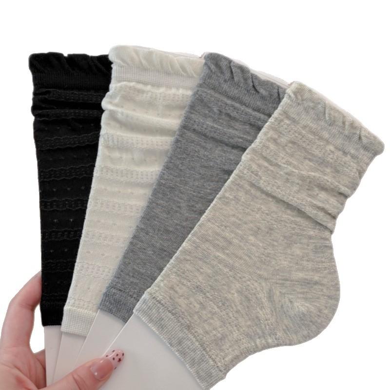 Foot Stomping Bubble Toe Sock Pile Sock Children's Ballet Style Summer Lightweight Leg Cover Pant Leg Sock