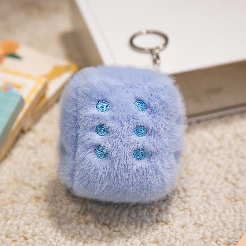 Chess Capybara Mahjong Dice Cartoon Plush Figurine Toy Keyring Bag Pendant Decor