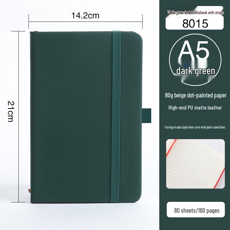 Colorful A5 Spiral-bound Office & Student Hardcover Notebook Diary
