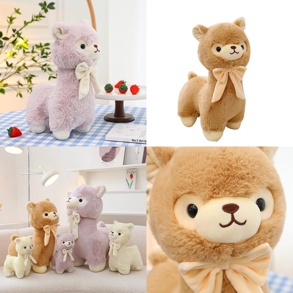 Disney Alpaca Plush Toy With Pp Cotton Filling For Girls Bedroom Decor
