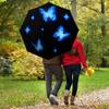 1pc Butterfly Stars Automatic Folding Umbrella, Heavy Duty 8 Rib Iron Frame,  Suitable for Travel, Daily Use, Birthday, Decor Gift  55