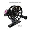 1:1 Gear Ratio Ice Fishing Wheel Metal Bait Casting Reels Plastic Spool Fishing Reel Smooth Handle Braking Aluminium Alloy