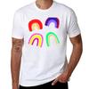 Modern Rainbow TShirt Printed T Shirts for Man T Shirt Man Casual TShirt