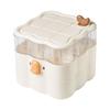 Rotating Multi Layer Jewelry Box for Accessories Space Saving Earrings Rings Holder Desktop Cosmetics Storage Container
