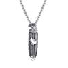 Men's Fitness Necklace Stylish Titanium Steel Boxing Glove Pendant