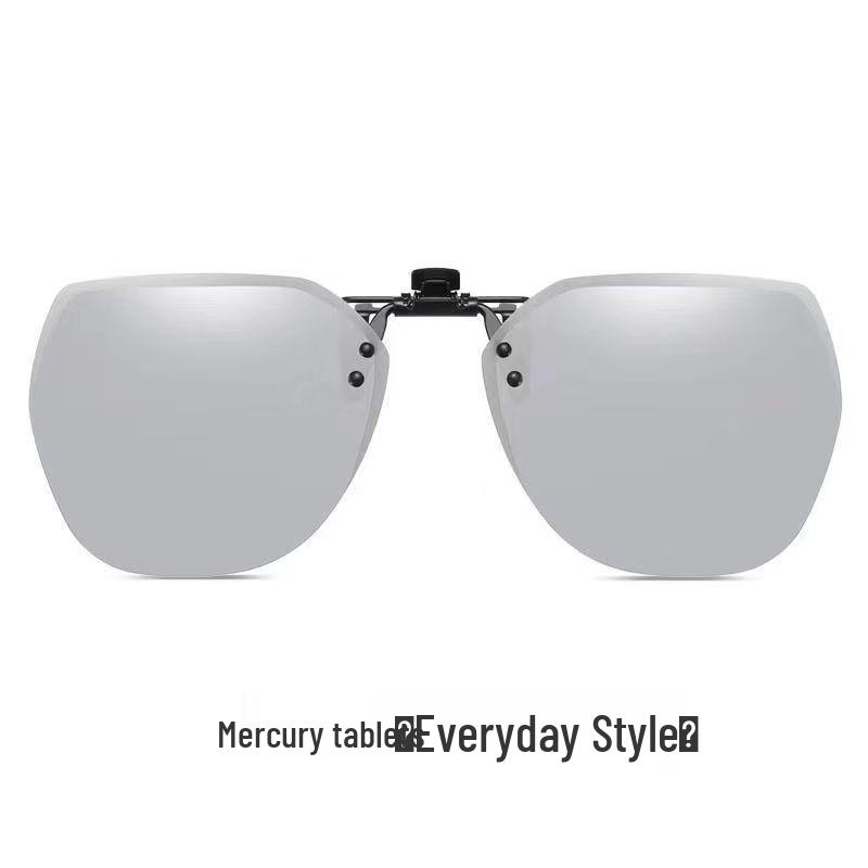 Fashionable Polarized Clip-On Sunglasses for Men and Women: Perfect for Fishing and Driving