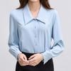 Navava Office Smart Stylish Collar Long Sleeve Shirt Nb2912