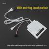 LED Mirror with Touch Sensor, Three-Color Dimmable Light Strip for Beauty Makeup and Bathroom Accessories.
