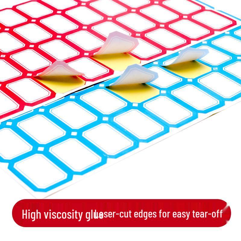 Büro Selbstklebende Handschriftliche Preisetiketten - 68 Blatt, Leicht ablösbare Papieraufkleber.