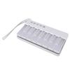Keyboard Piano Toy Multifunctional Pocket Sized Piano Music Toy with 7 Color Lights Multiple Play Methods for Present