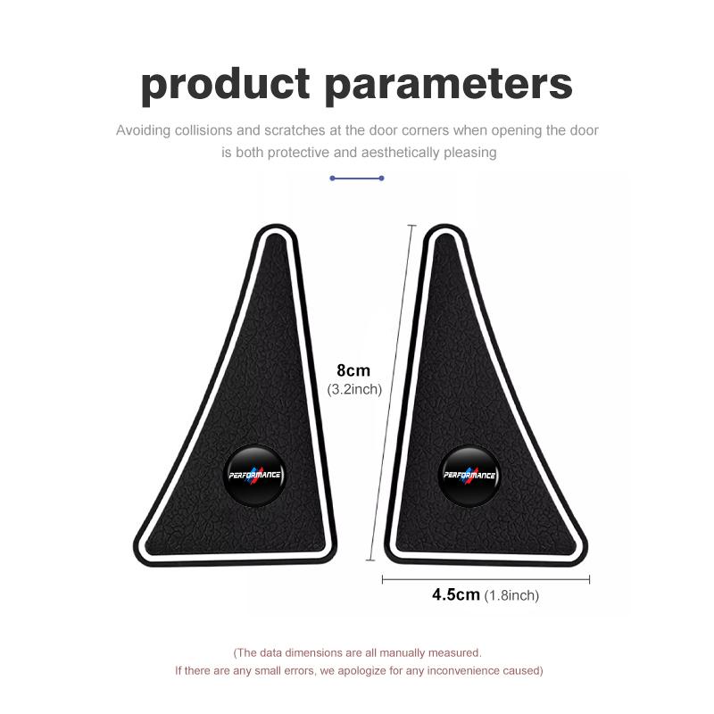 Car Door Corner Protection Decals Stickers Accessories For BMW E91 E92 E93 E60 F10 F30 E39 E36 E87 X3 X5 E70 E46 E90