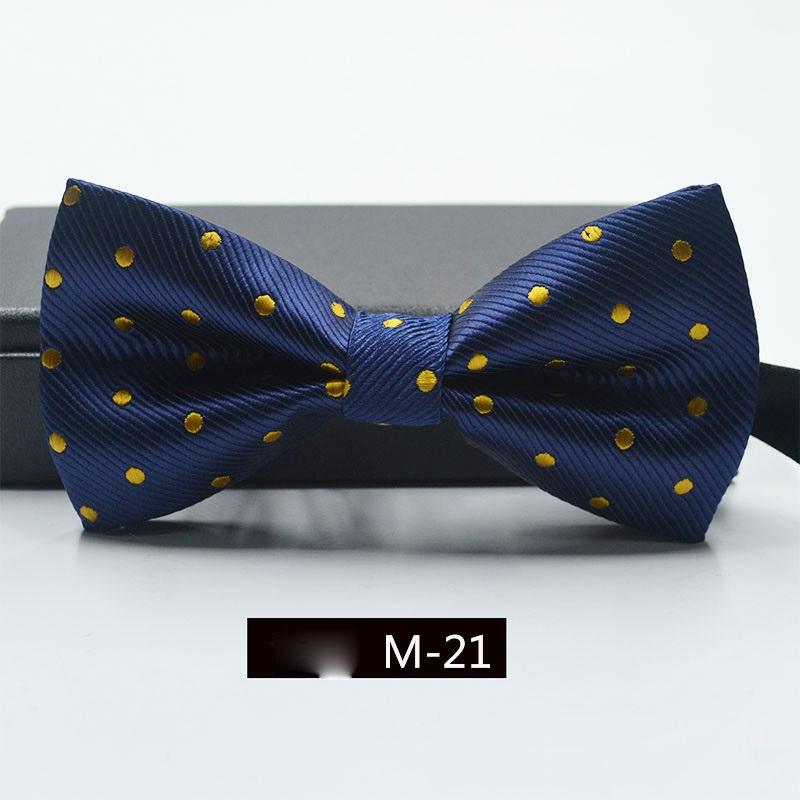 

Полосатый формальный атласный галстук-бабочка, свадебные классические регулируемые галстуки, модные мужские галстуки 6*11cm темно-синий