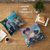 Movie Your Name Pillow Anime Pillow Sofa Bed Head Pillow Cover Cushion Cover 45x45 Cm Fashion