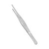 Thickened Round Tip Stainless Steel Tweezers with Toothed Dressing Forceps In Various Sizes
