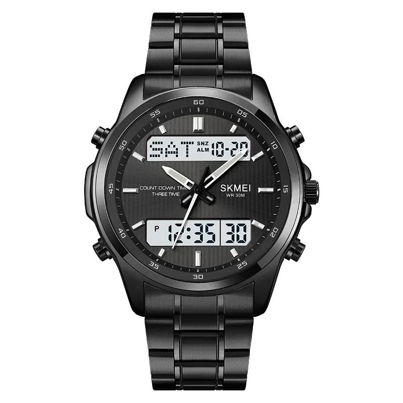 Skmei 2049 Backlit Sport Waterproof Alarm Clock 3 Time Men's Watch Countdown Timer Digital Watch Fashion Watches