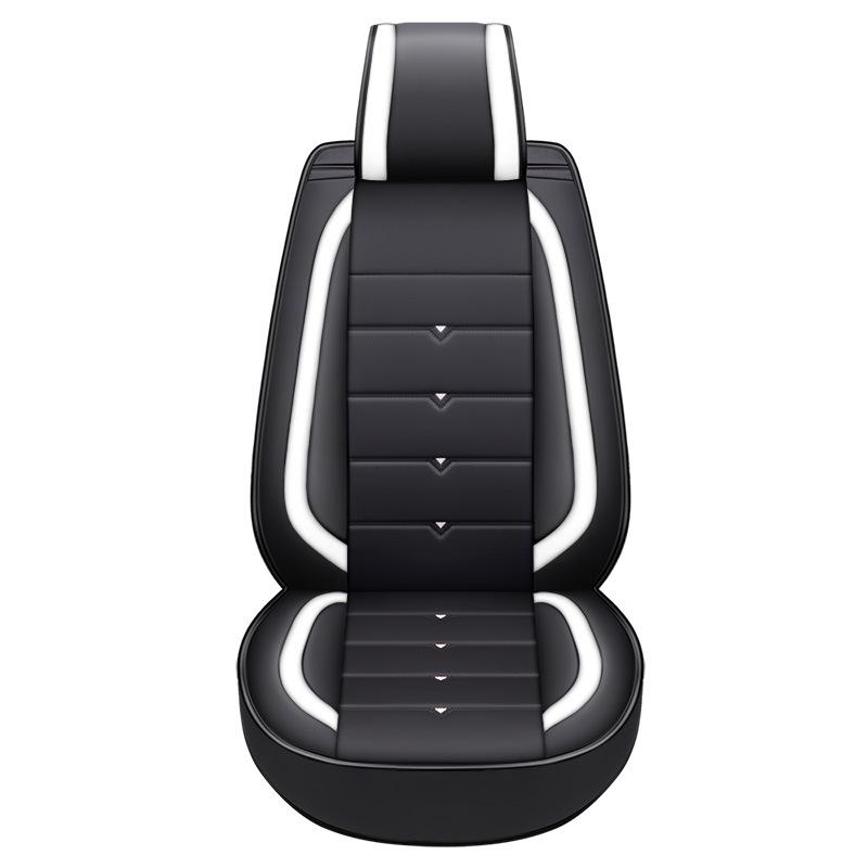 A2 Cartoon Full Leather Car Seat Cushion - New Devil Design