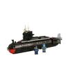 094 Militær Krigsubåt Kompatibel Små Partikler byggekloss Modell Ornament, barns pedagogiske monteringsleketøy