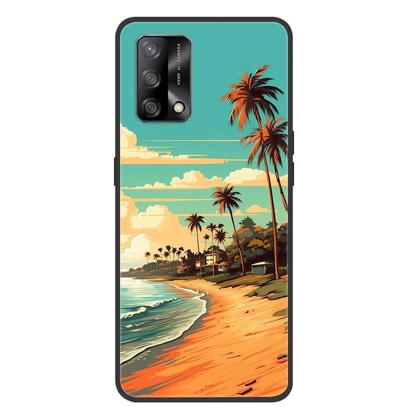 For Oppo A74 4G Case CHP2219 Funda Soft Silicone Cartoon Phone Case For Oppo A74 5G OppoA74 A 74 Cover Fundas Bumper Coque Capas