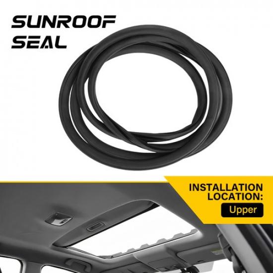 Sunroof Glass Seal Glass Roof Seal Glass Weatherstrip For 2005-2008 Honda Pilot