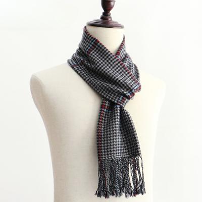Swing and Winter Qiandongge Fashion Pure Wool Men's Scarf, Shawl, Dual-purpose