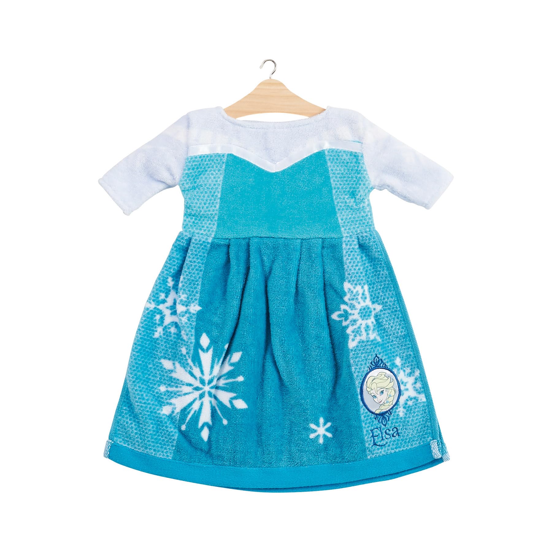 

Marushin Dress Disney 36 x 41 Dressy 2005019800 Towel, Frozen, Approx. cm, Elsa, светло-синий