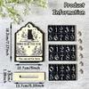 Books Read Counter Up to 999 Cat Theme Decorative Desk Ornament Book Tracker Sign for Readers Book Lovers Home Office Study