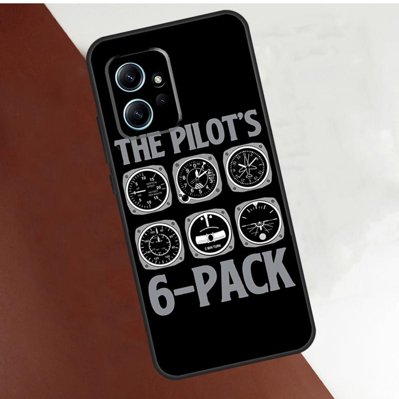 Aircraft Cockpit Dashboard Case For Xiaomi Redmi Note 14 10 11 12 13 15 Pro Plus Cover For Redmi 15 14C 12C 10C 13C 15C