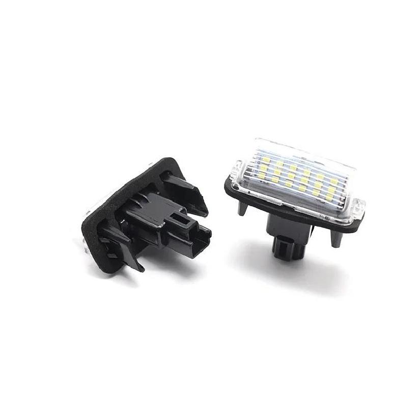 Canbus White For Toyota Yaris/Vitz Camry Corolla Prius C Ractis Verso S LED Number License Plate Light 12V SMD Number Lamp For License Plate Lights 2
