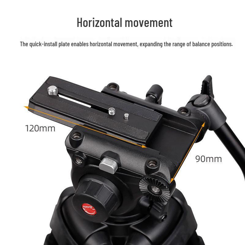

Professional DSLR Tripod Reverse Bracket for Camera and Broadcast Use