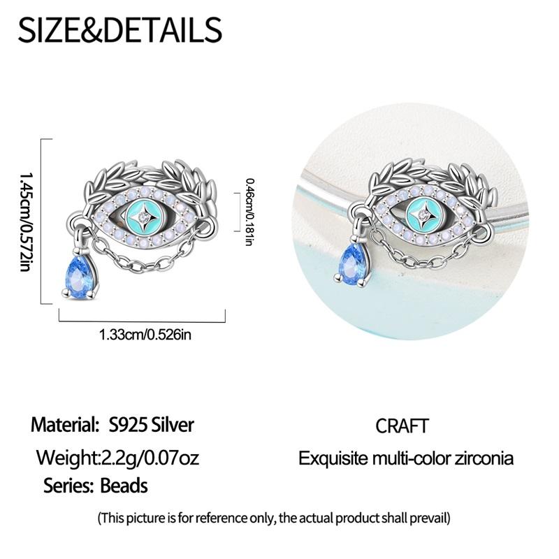 Copper Eye Hand Tree Of Life Pendant Charms Jewellery Fit Original Bracelet Necklace For Women Diy Gift