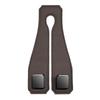Hidden Car Back Seat Hook Headrest Suede Leather Soft Hanging Hook 20kg Load-Bearing Wear-Resistant Rear Row Hanger High Quality