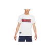 Jordan Wordmark Short Sleeved T Shirts Men's White DB6511-100