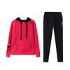Spring and Autumn Women's Embroidered Loose Sweatshirt Casual Two-piece Suit