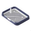 Dog Potty with Grate Easy to Hygienic Pet Toilet Tray Washable Puppy Training
