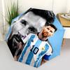 Lionel Messi Argentina Legend Folding Umbrella Suitable For All Seasons 8 Paraphenoid Bones Outdoor Sun Umbrella Light