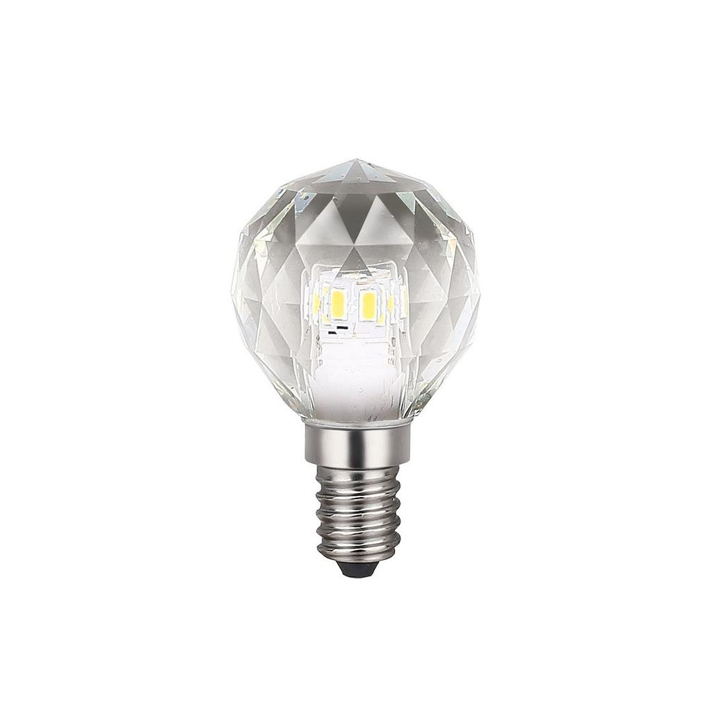 Dekorative LED-Glühbirne E14 3W G40 Neutral Kristall
