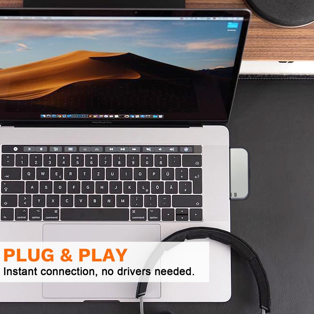 Transmissor e Receptor Sem Fio Ponto a Ponto de 50m, Dispositivo de Compartilhamento de Tela, Transmissão de Alta Definição de Computador para TV