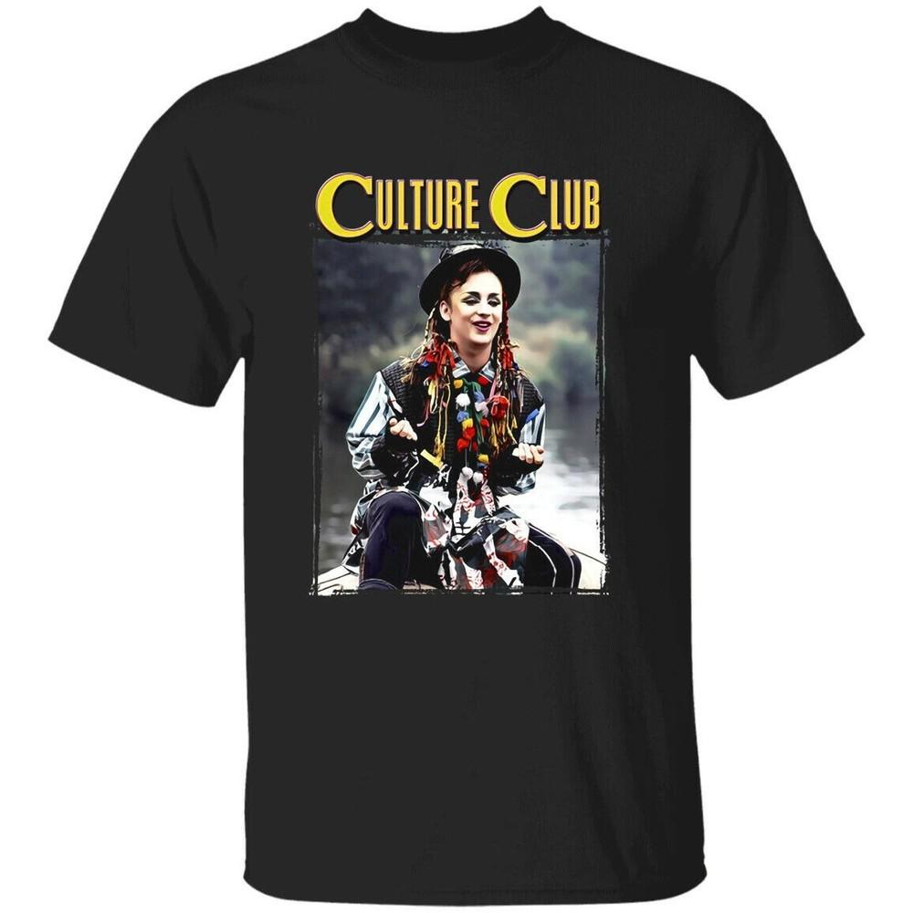 

Culture Club Men Tshirt Black Short Sleeve S to 5XL Tee X217 Unisex T-Shirt XXXL