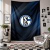 Schalke 04 Wall Tapestry Home Decor Wall Hanging Cloth for Bedroom Living Room Background