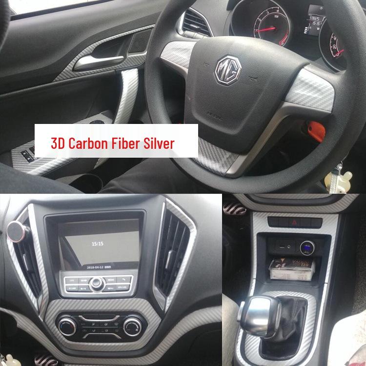 MG Ruihang GT Car Interior Stickers Console & Gear Shift Decoration Wrap 15-16