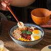 Japanese Noodle Bowl Household Kitchen Restauran Fresh Fruit Salad Rice Lamian Noodles Soup Ramen Bowl Decorative Tableware