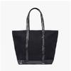 Vanessabruno Cabas Spangle Canvas Tote Bag Medium V40378 999
