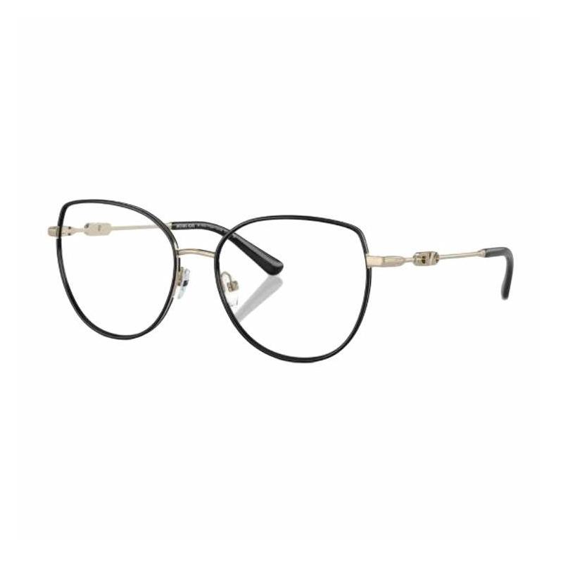 MICHAEL KORS Full frame design, metal cat eye optical frame, same style for men and women, couple style, black