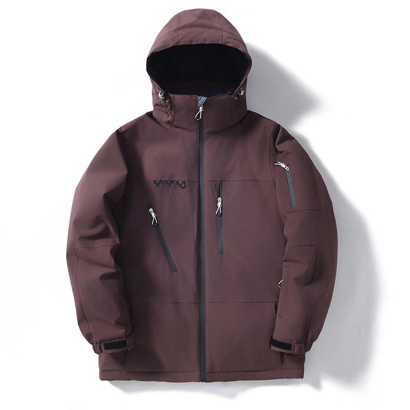 Men's and Women's Waterproof Ski Suit 2024-2025: Windproof, Warm Single/Double Board Jacket for Outdoor