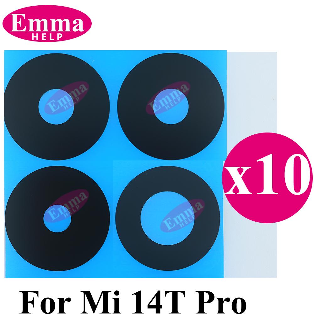 10x Rear Back Camera Glass Lens for Xiaomi Redmi Note 15 Pro Plus 5G Note 14 4G 13T 14T Pro Replacement + Adhesive Glue Sticker