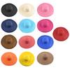 Sun Hat Widen  Brim Sun Protection Solid Color Summer Outdoor Fashion Ladies Big Brimmed Straw Hat Women Accessories