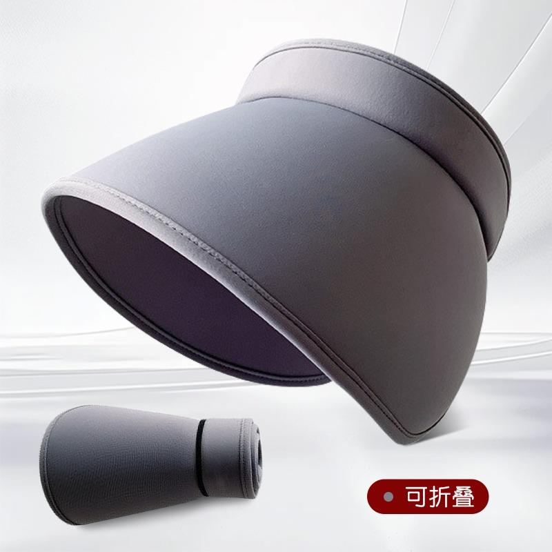 Summer Women's Sunscreen Cap Versatile Face Small Empty Top Wrap-around Half Bag Head Breathable Sunshade Sun Hat