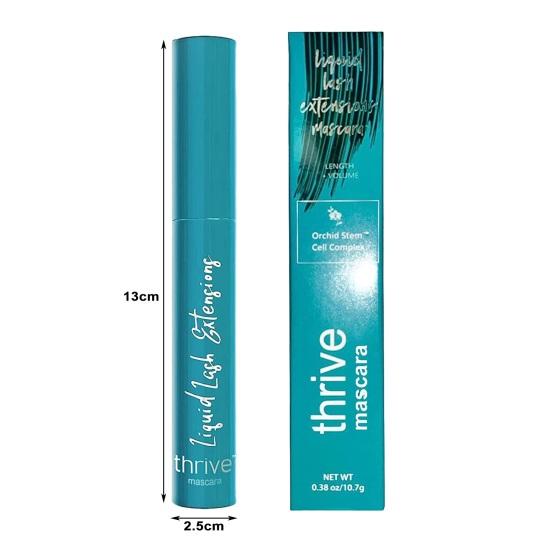 Thrive Mascara Liquid Lash Extensions Vodotěsná Potuodolná dlouhotrvající řasenka pro plnější natočený make-up Příslušenství