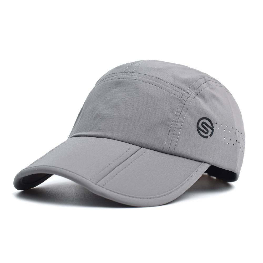 Frühling Sommer Outdoor Faltbare Sport Atmungsaktive Baseballkappe Herren Damen Weiche Papa-Hut Verstellbar Lässig Trucker-Stil Niedriges Profil