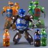 Getränkeflasche Transformator Roboter Spielzeug Pädagogisches Bewegliche Gelenke Verformung Cola Zitrone Orange Soda Trinkflasche Spielzeug Kleinkinder Jungen Mädchen Geschenk